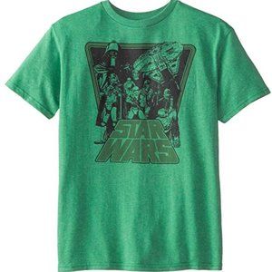 Star Wars Boys' T-Shirt XL Green
